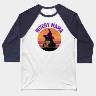 Witchy Mama Baseball T-Shirt